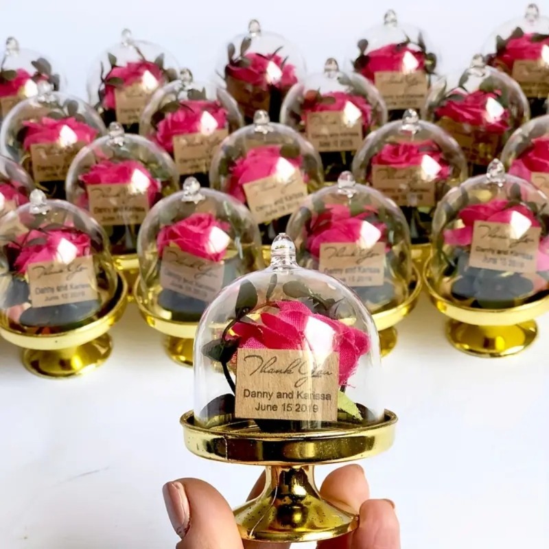 Wedding/Event Supply Store - 24pcs Mini Plastic Candy Boxes with