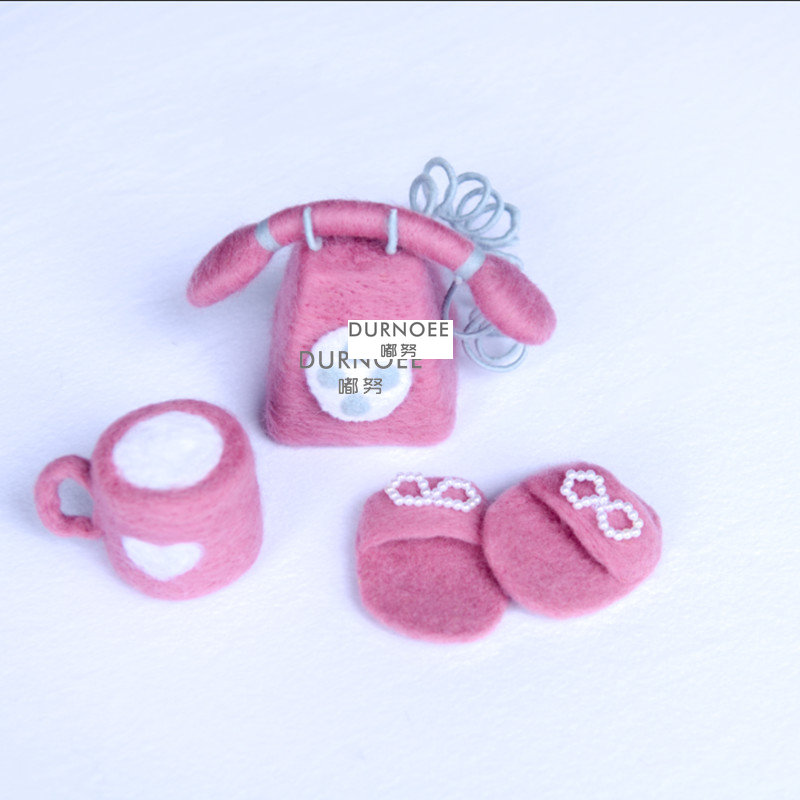 Wool Felt Doll Newborn Photogr - Photo Booth Prop ulasan dan harga