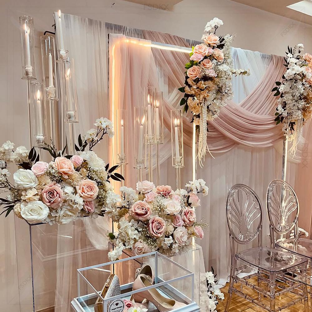 Wholesale Luxury Customized Me - Wedding Backdrop Curtain ulasan dan harga