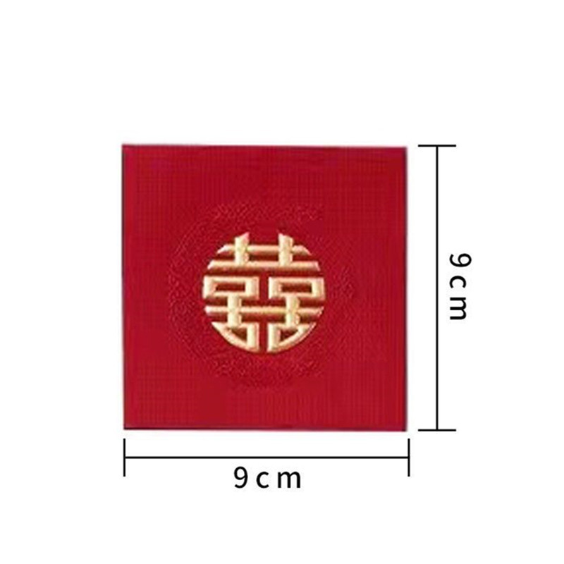 60Pcs/Set Red Envelope Wedding - Wedding Envelopes ulasan dan harga