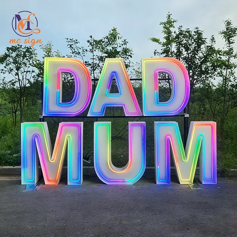 Freestanding LED Sign Board 4f - Wedding Party Supply Rentals ulasan dan harga