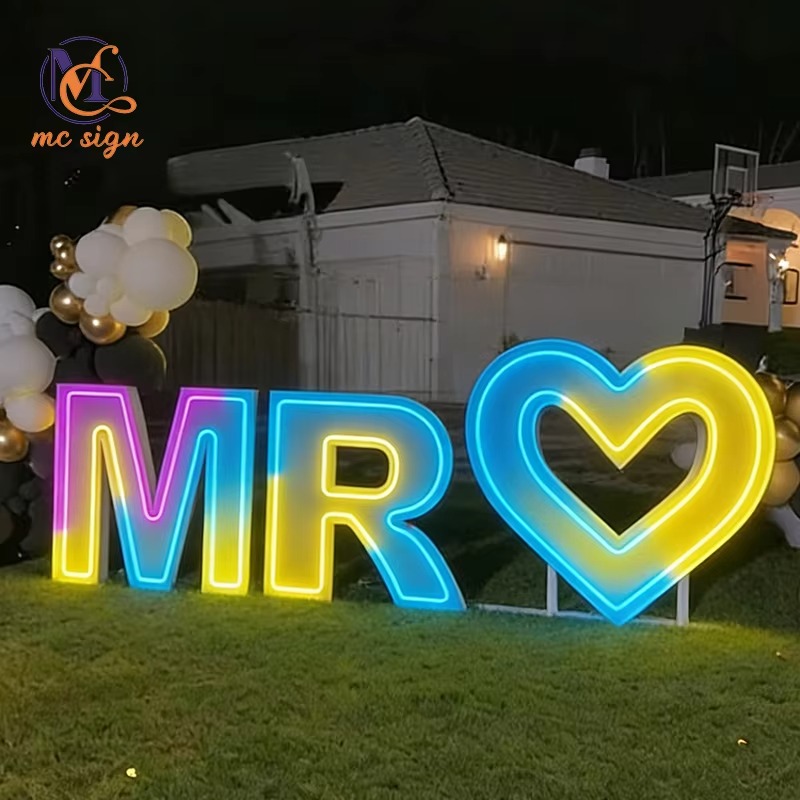 Freestanding LED Sign Board 4f - Wedding Party Supply Rentals ulasan dan harga