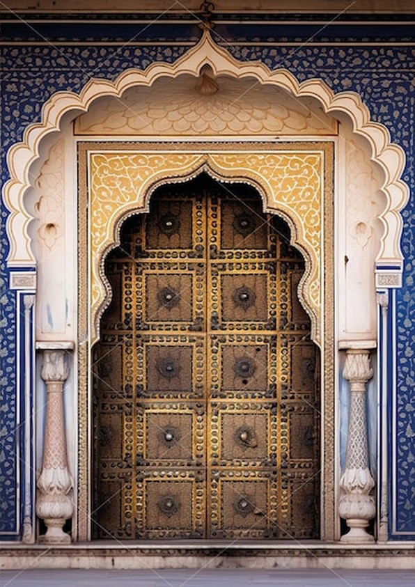 Indian Arch Door Haldi Mehendi - Indian Wedding Decor Supply ulasan dan harga