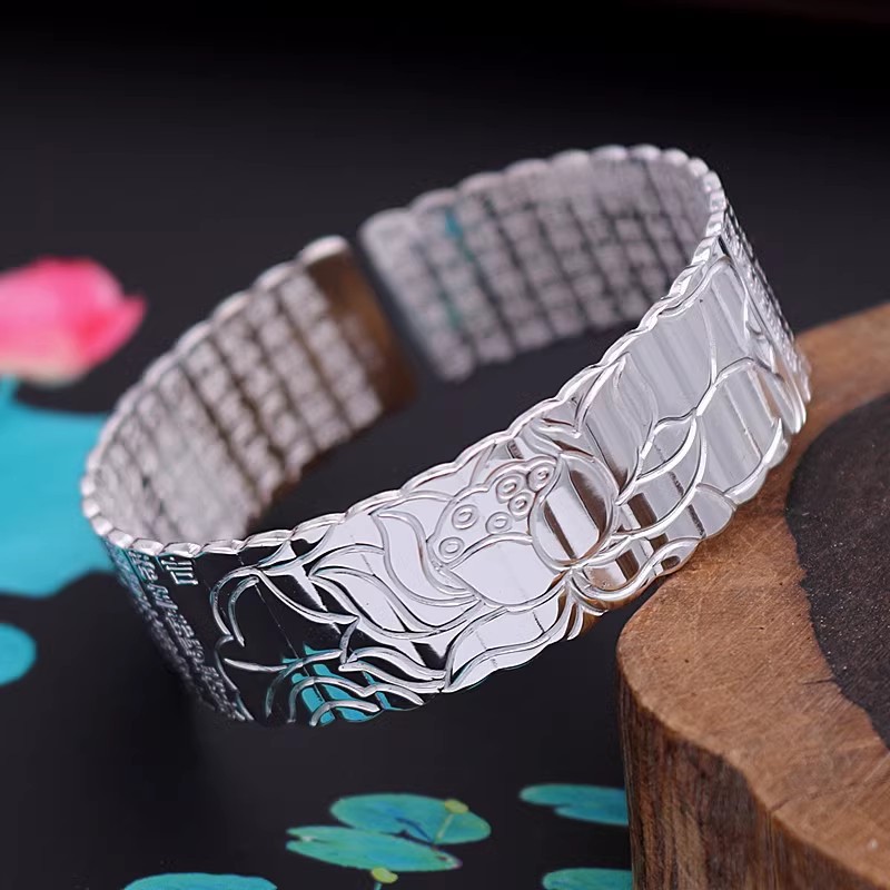 luster lotus flower bracelet f - Wedding Sutra ulasan dan harga