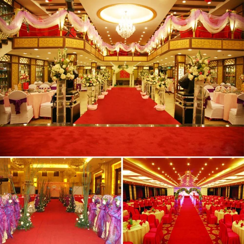 Outdoor Red Carpet Mats Aisle  - Wedding Tap ulasan dan harga
