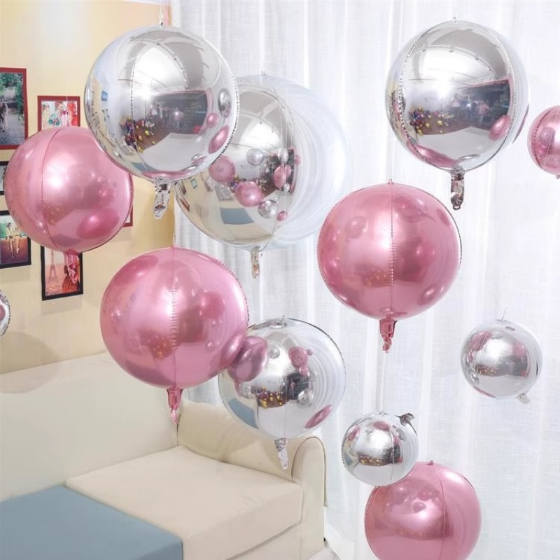 5pcs 10 18 22 Inch 4D Round Me - Wedding/Event Supply Store ulasan dan harga
