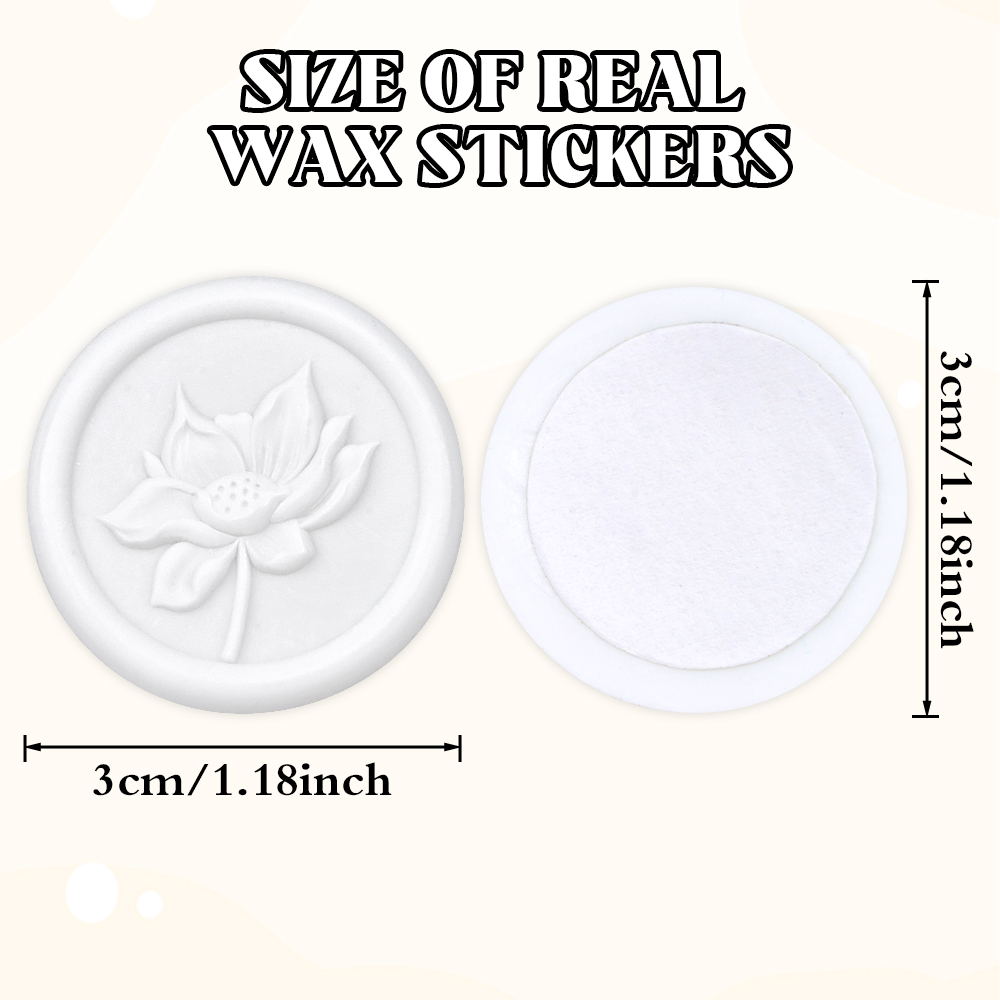 3D Water Lilies Floral Wax Sea - Wedding Envelopes ulasan dan harga