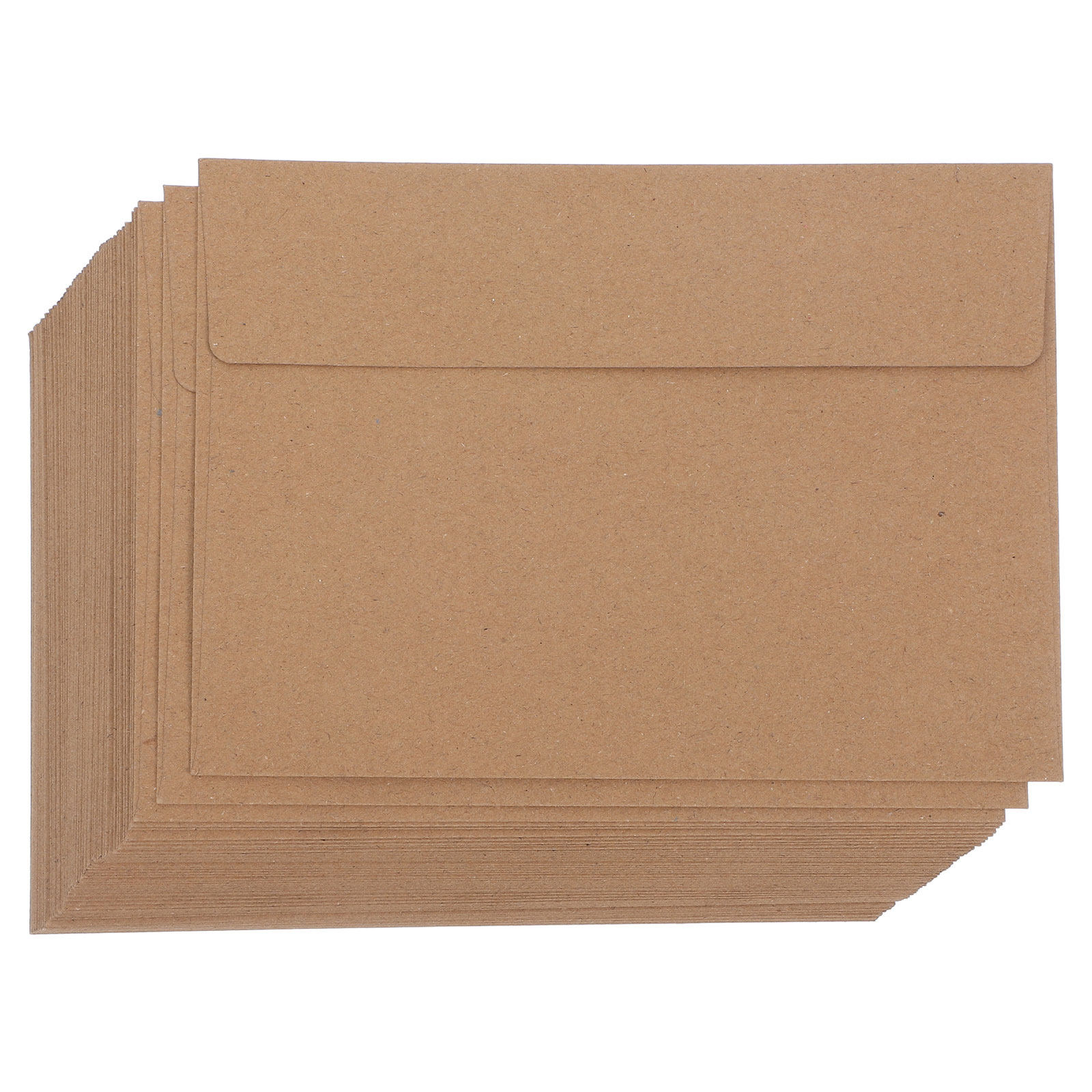 50Pcs Vintage Kraft Paper Busi - Wedding Envelopes ulasan dan harga