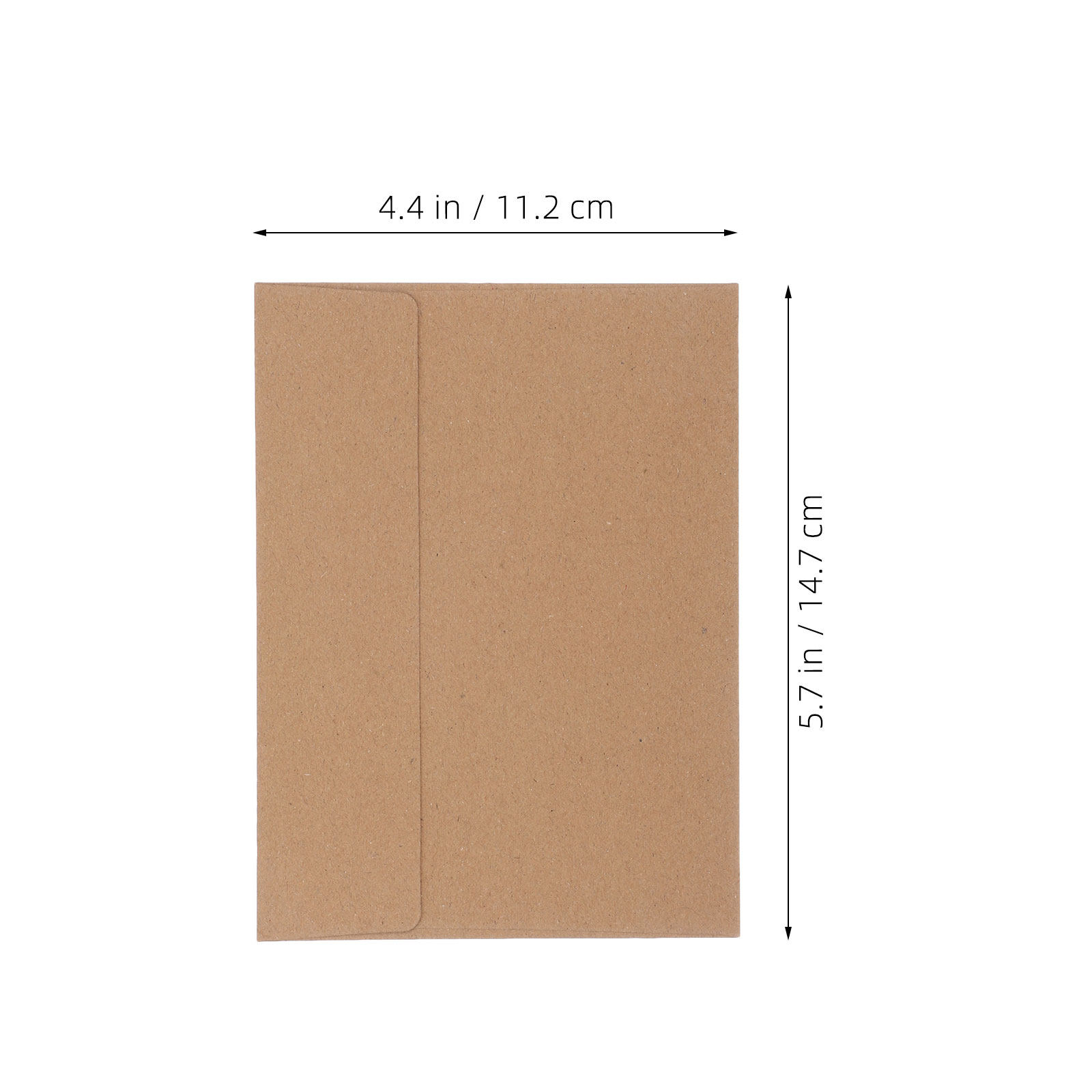 50Pcs Vintage Kraft Paper Busi - Wedding Envelopes ulasan dan harga
