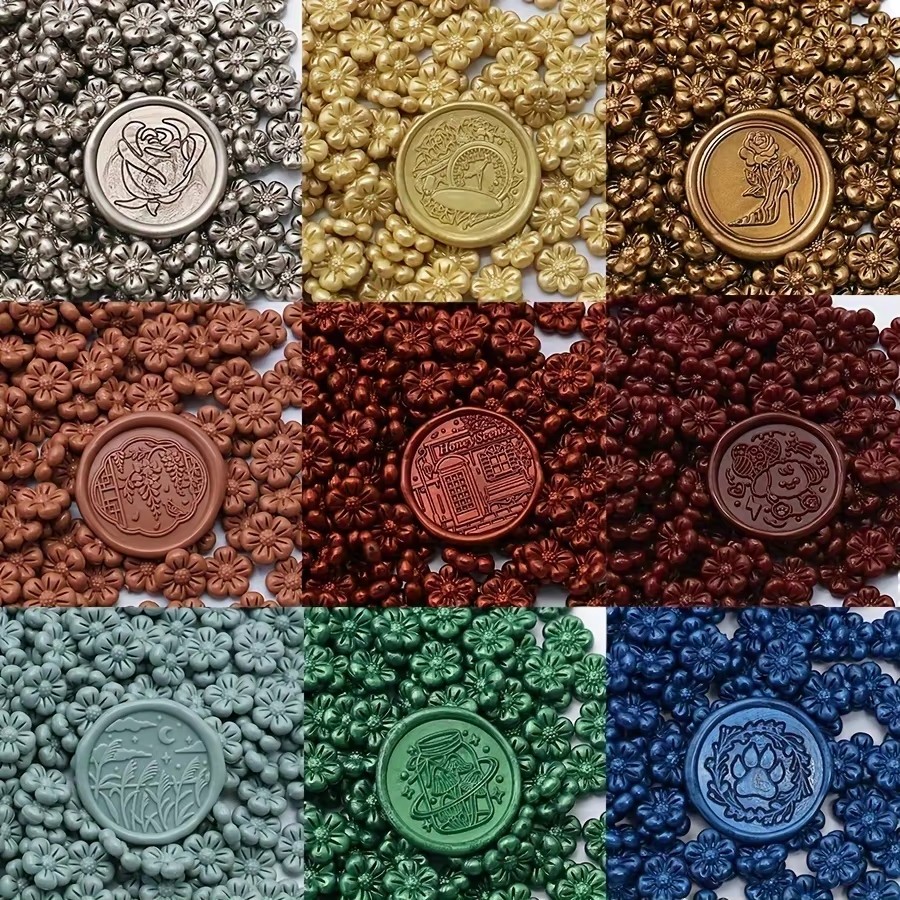 Flower-Shaped Sealing Wax Bead - Wedding Sutra ulasan dan harga