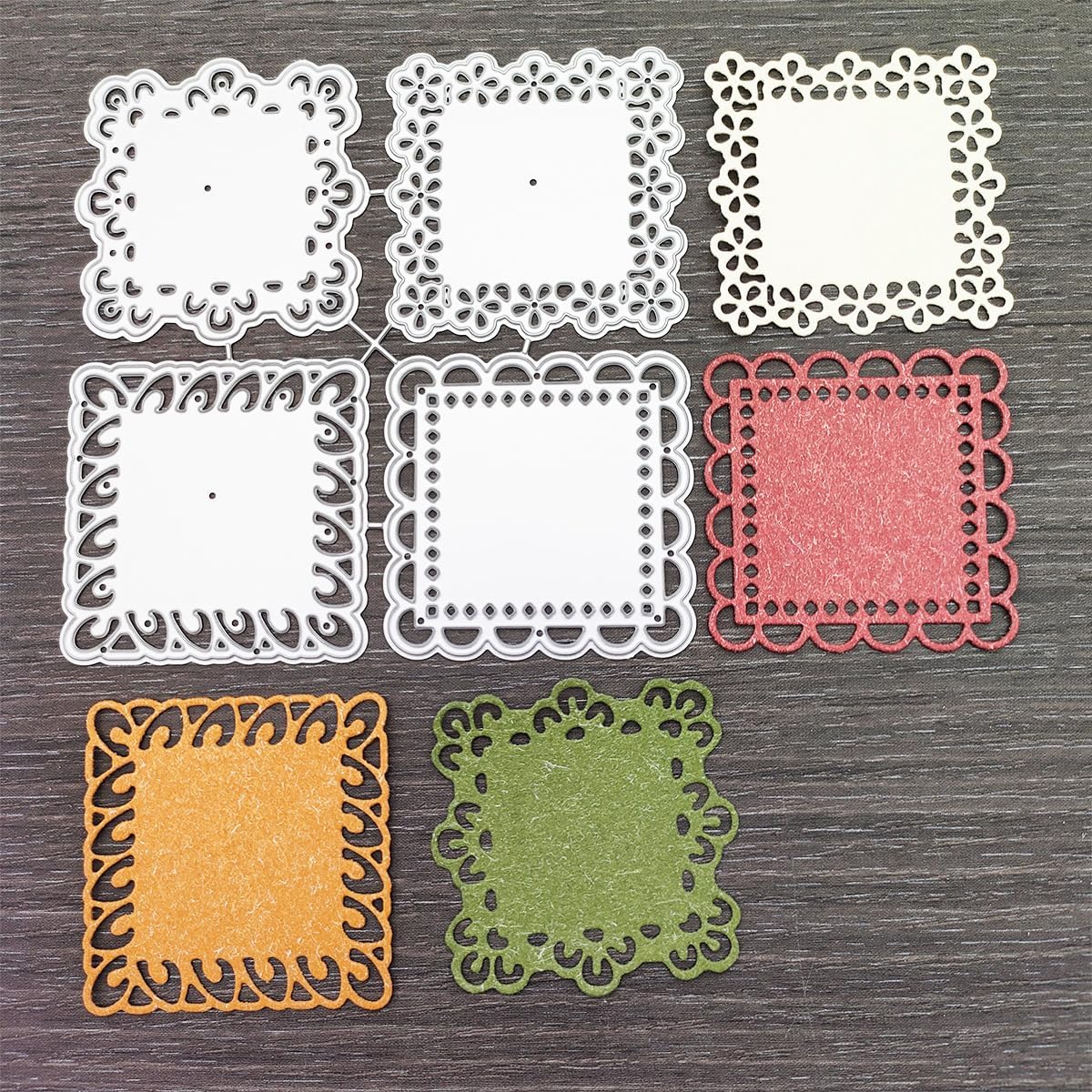 Silver Gray Metal Cutting Mold - Wedding Sutra ulasan dan harga