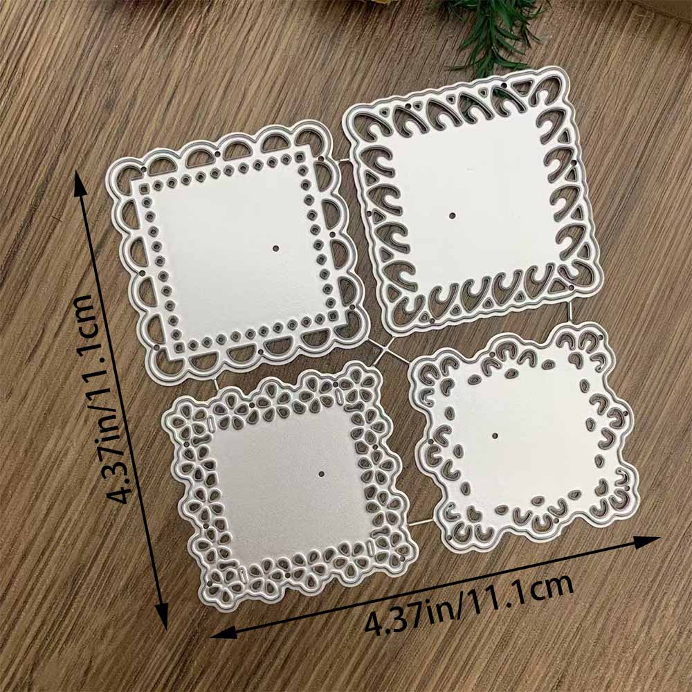 Silver Gray Metal Cutting Mold - Wedding Sutra ulasan dan harga