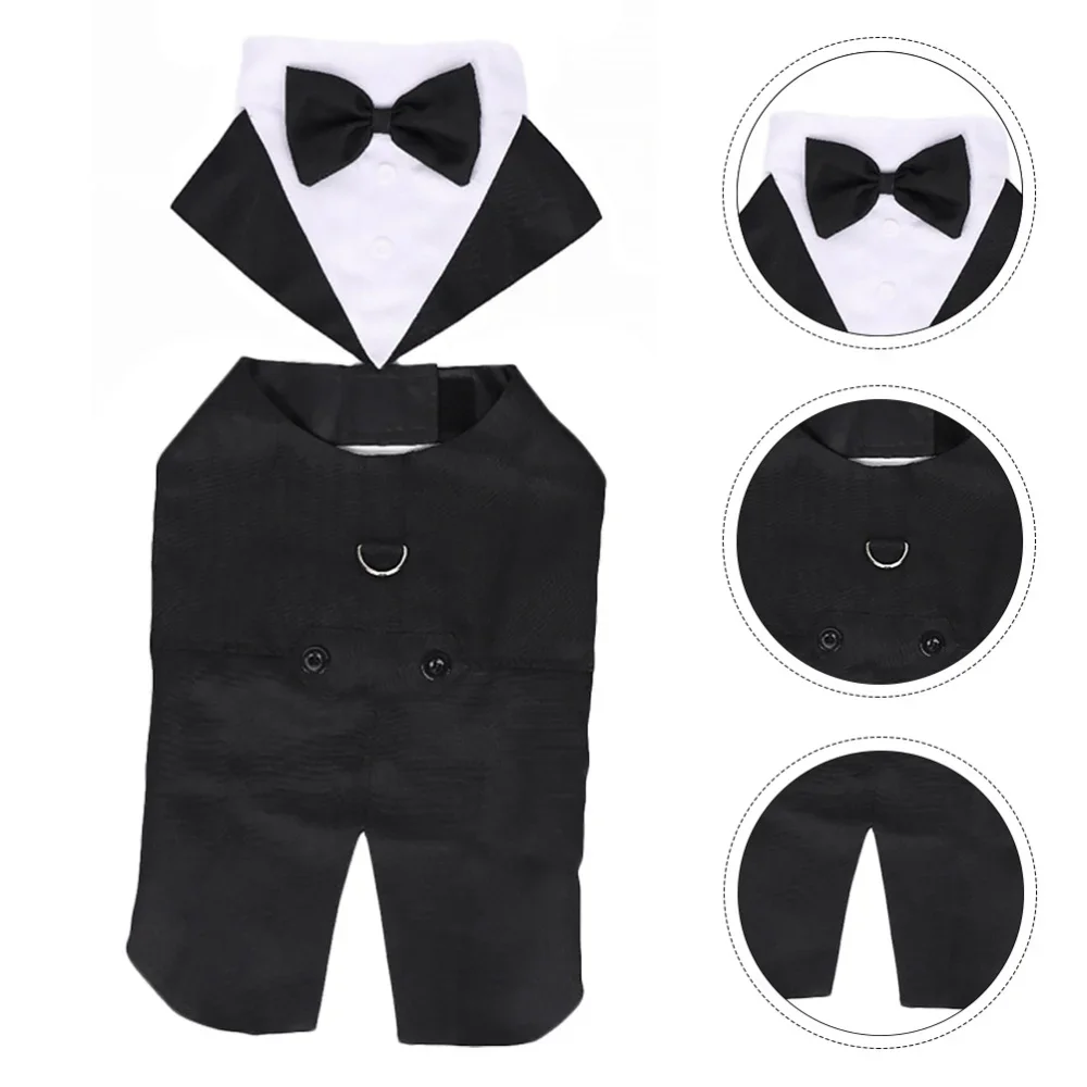 Pet Dog Clothes Wedding Shirt  - Suit Supply Wedding Party ulasan dan harga