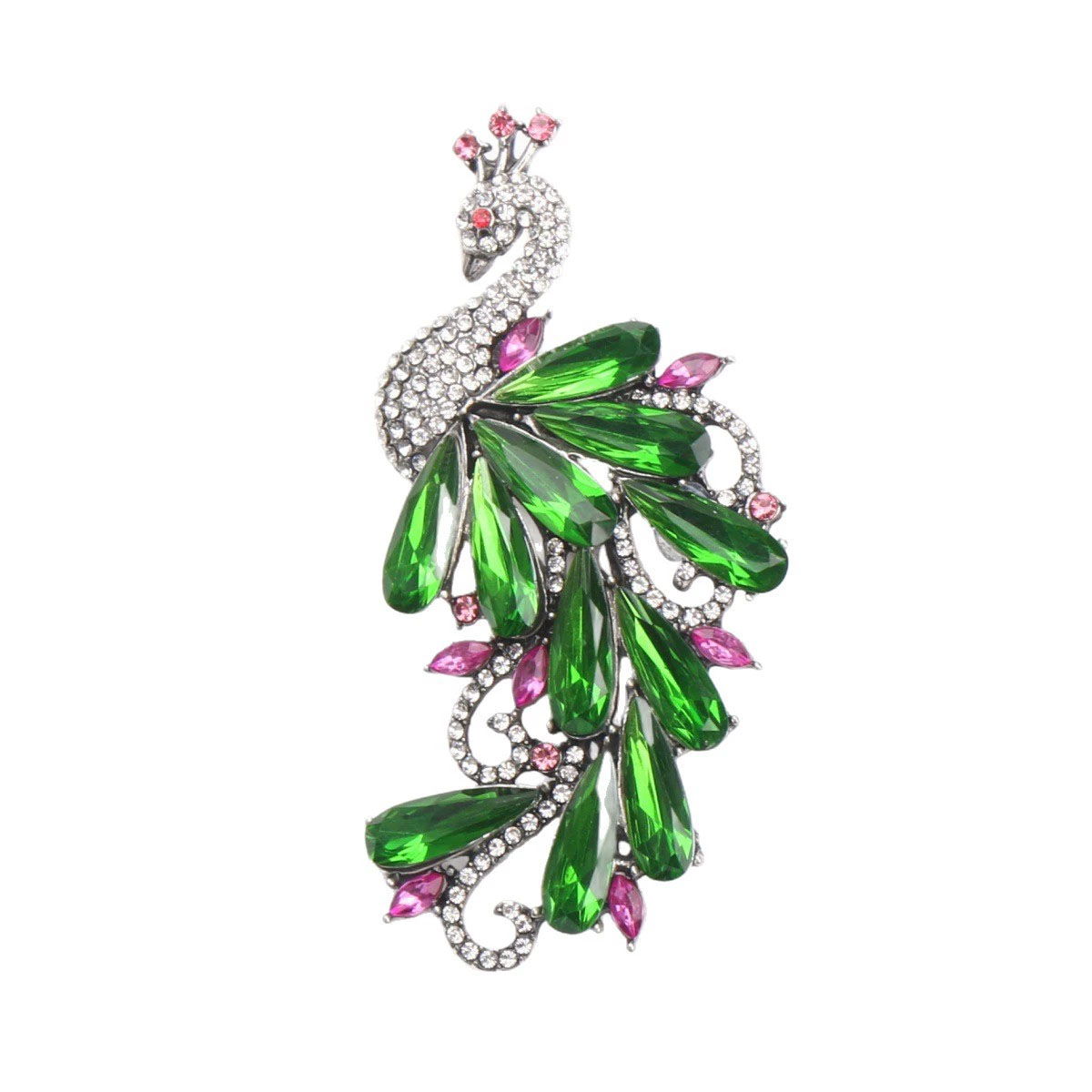Luxury Rhinestones Peacock Bro - Suit Supply Wedding Party ulasan dan harga