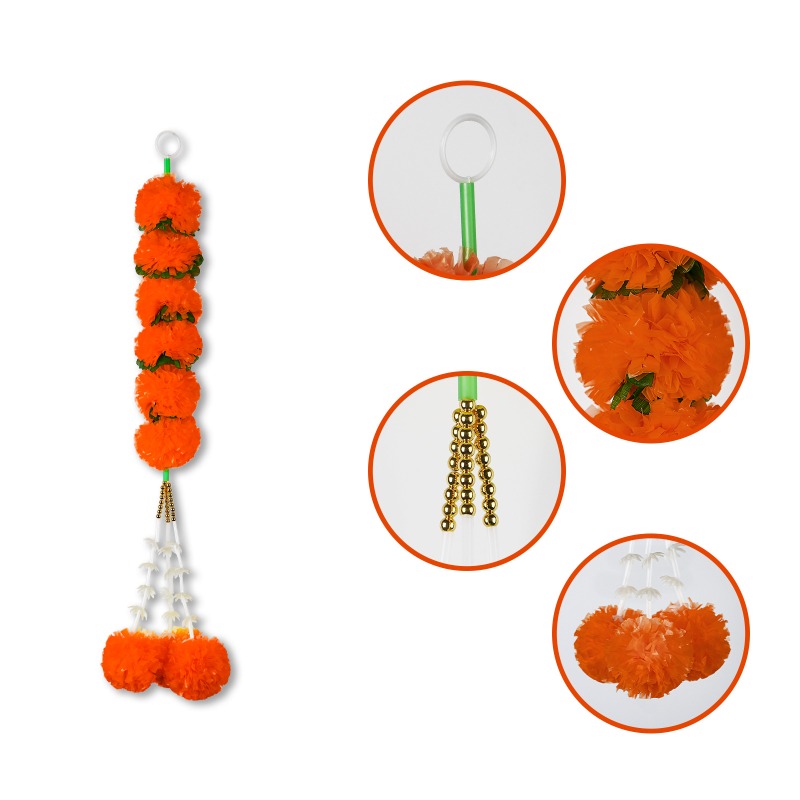 Marigold Flower String Lights  - Indian Wedding Decor Supply ulasan dan harga