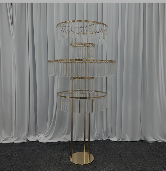 4 PCS Flower Rack Crystal Road - Wedding/Event Supply Store ulasan dan harga