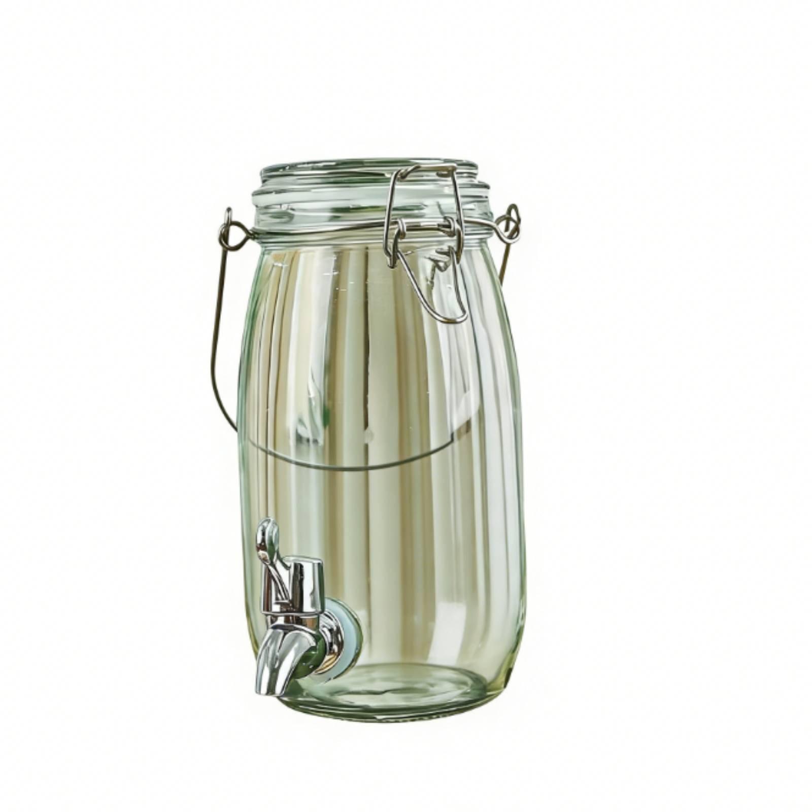 Glass Jar with Spigot Large Dr - Wedding Tap ulasan dan harga
