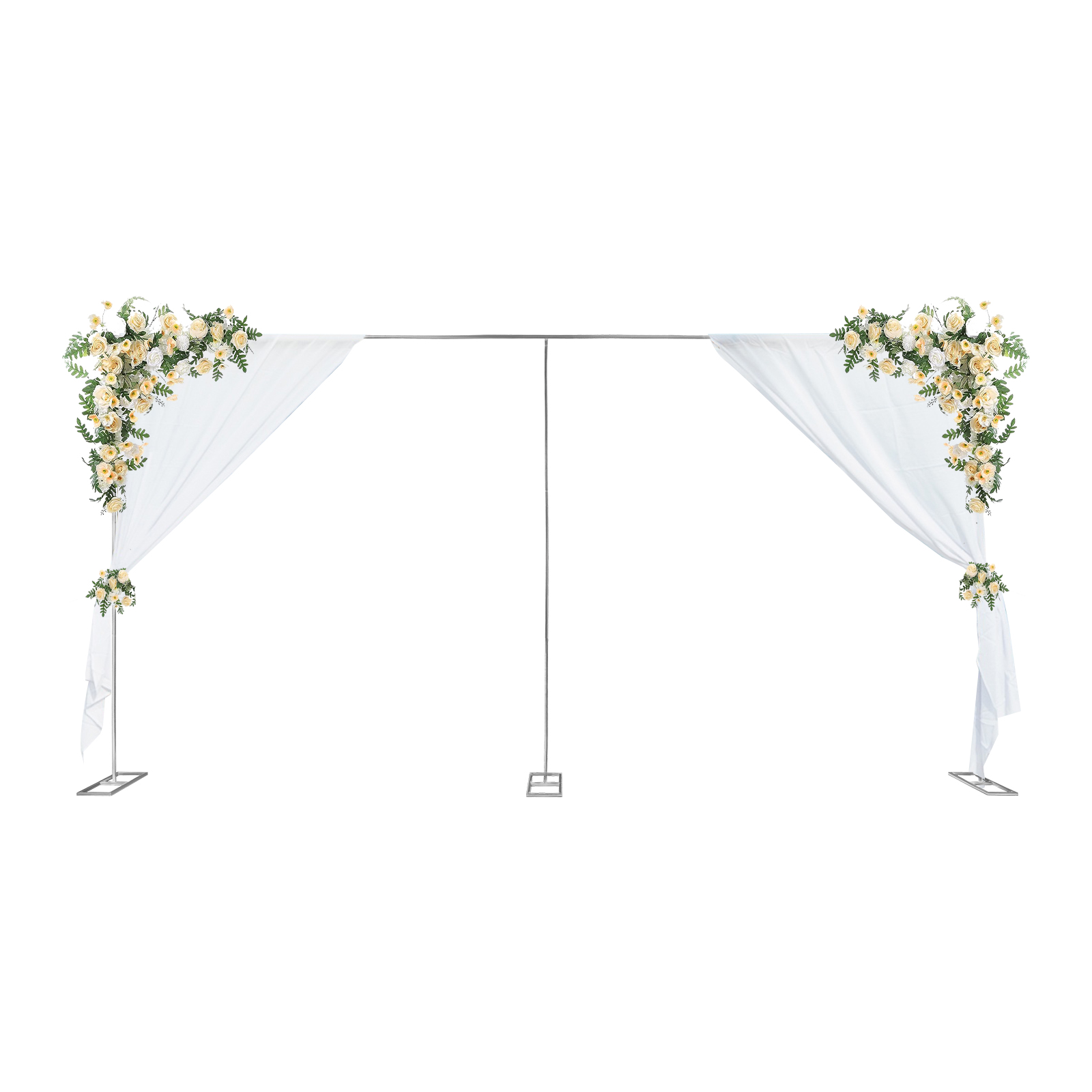 3x6m/10x20ft Metal Wedding Arc - Wedding Backdrop Curtain ulasan dan harga
