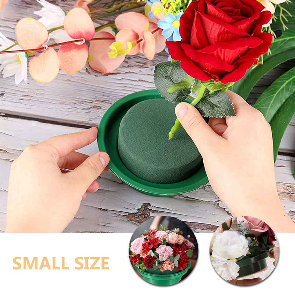 2Pcs Round Floral Mud Floral A - Wedding Event Supply ulasan dan harga