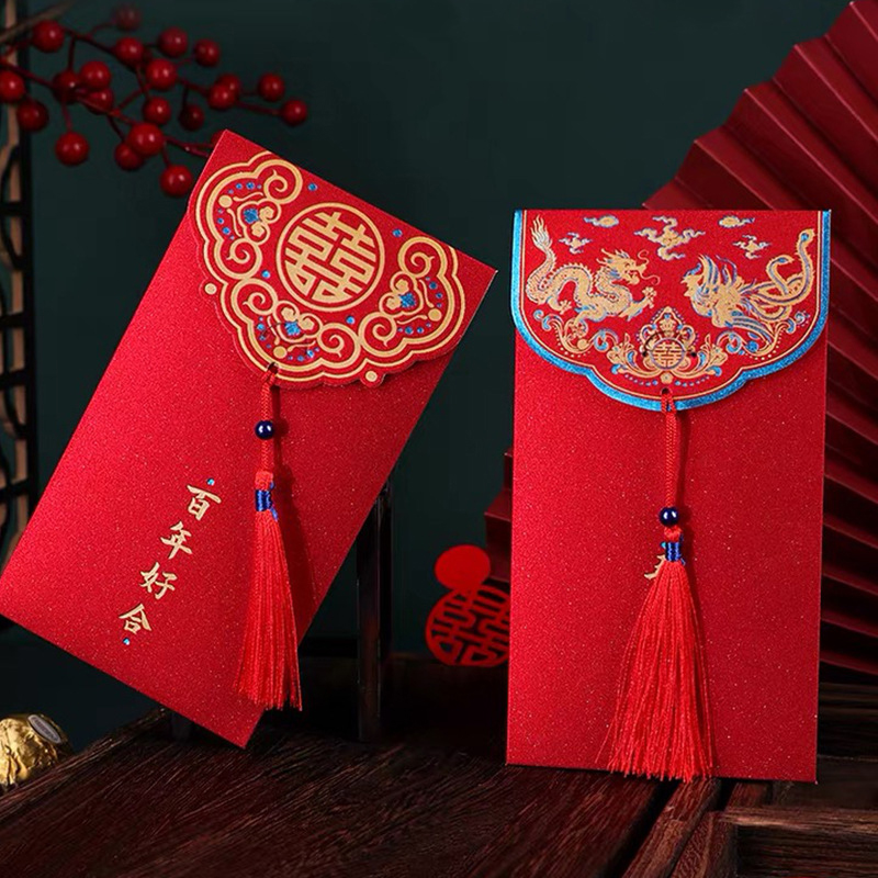 10pcs Traditional Chinese Wedd - Wedding Envelopes ulasan dan harga