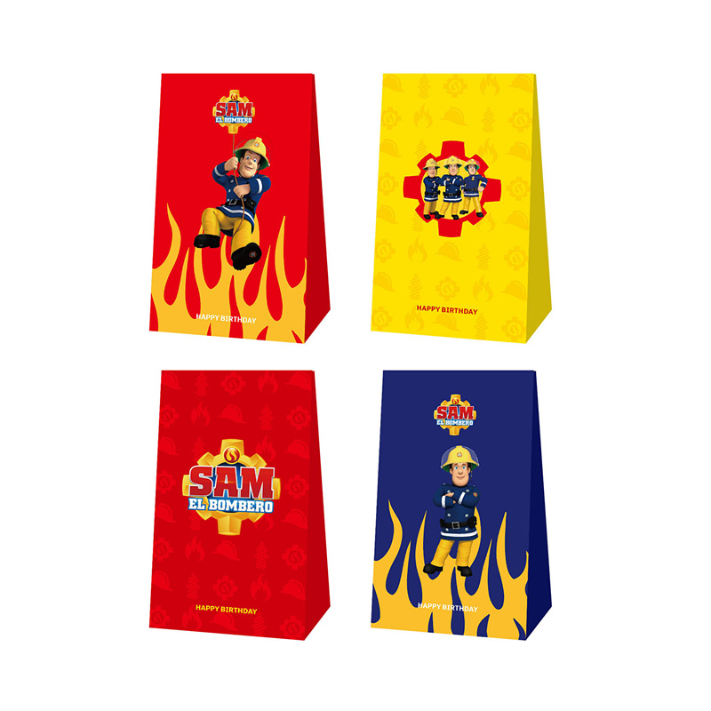 12pcs Fireman Sam Candy Bags P - Wedding Event Supply ulasan dan harga