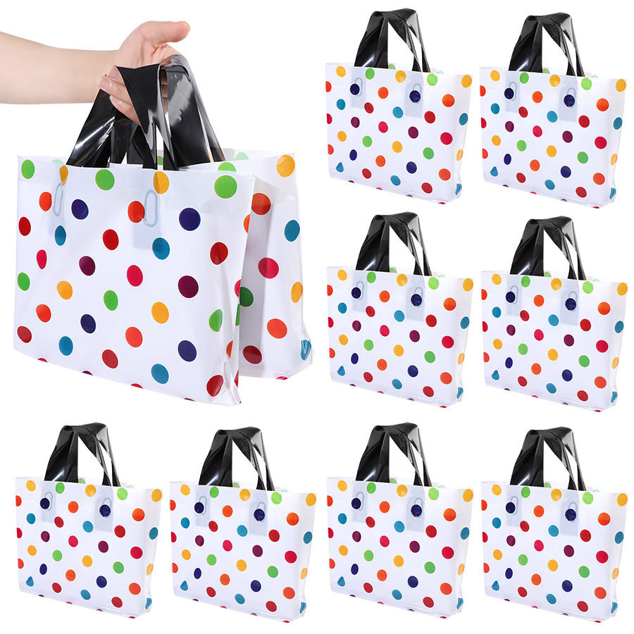 18Pcs Polka Dot Tote Bag Thick - Wedding/Event Supply Store ulasan dan harga
